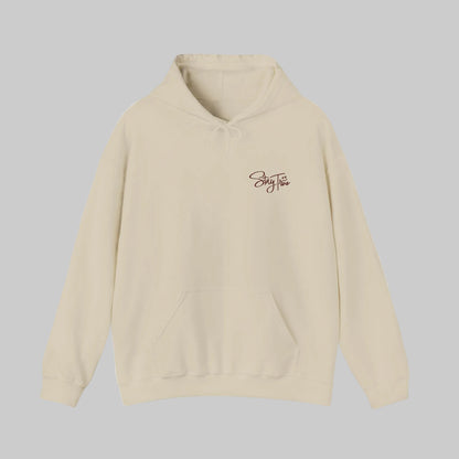 Stay True | Hooded Embroidered Sweatshirt
