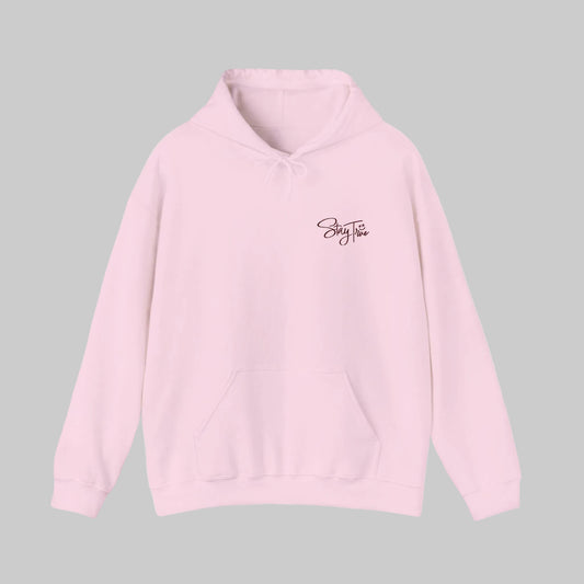 Stay True | Hooded Embroidered Sweatshirt