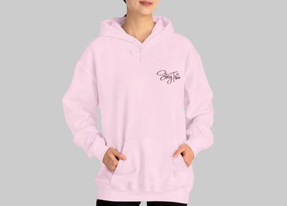 Stay True | Hooded Embroidered Sweatshirt