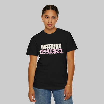 DIFFERENT IS BEAUTIFUL T-Shirt | CELEBRATE INDIVIDUALITY