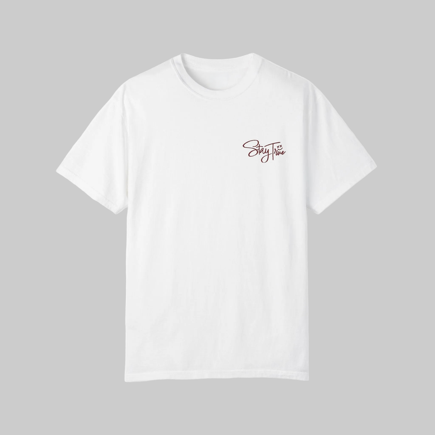 Stay True | Men's Embroidered Tee